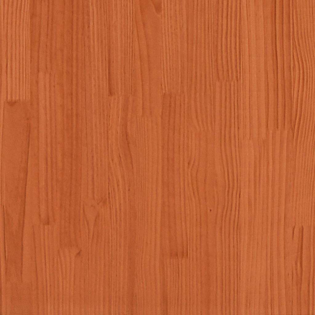 Sofabord Gyldenbrun 80 X 39.5 X 33.5 Cm Massivt Fyrretræ - Billede 12