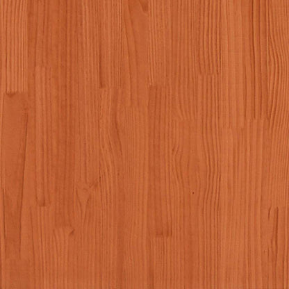 Sofabord Gyldenbrun 80 X 39.5 X 33.5 Cm Massivt Fyrretræ - Billede 12
