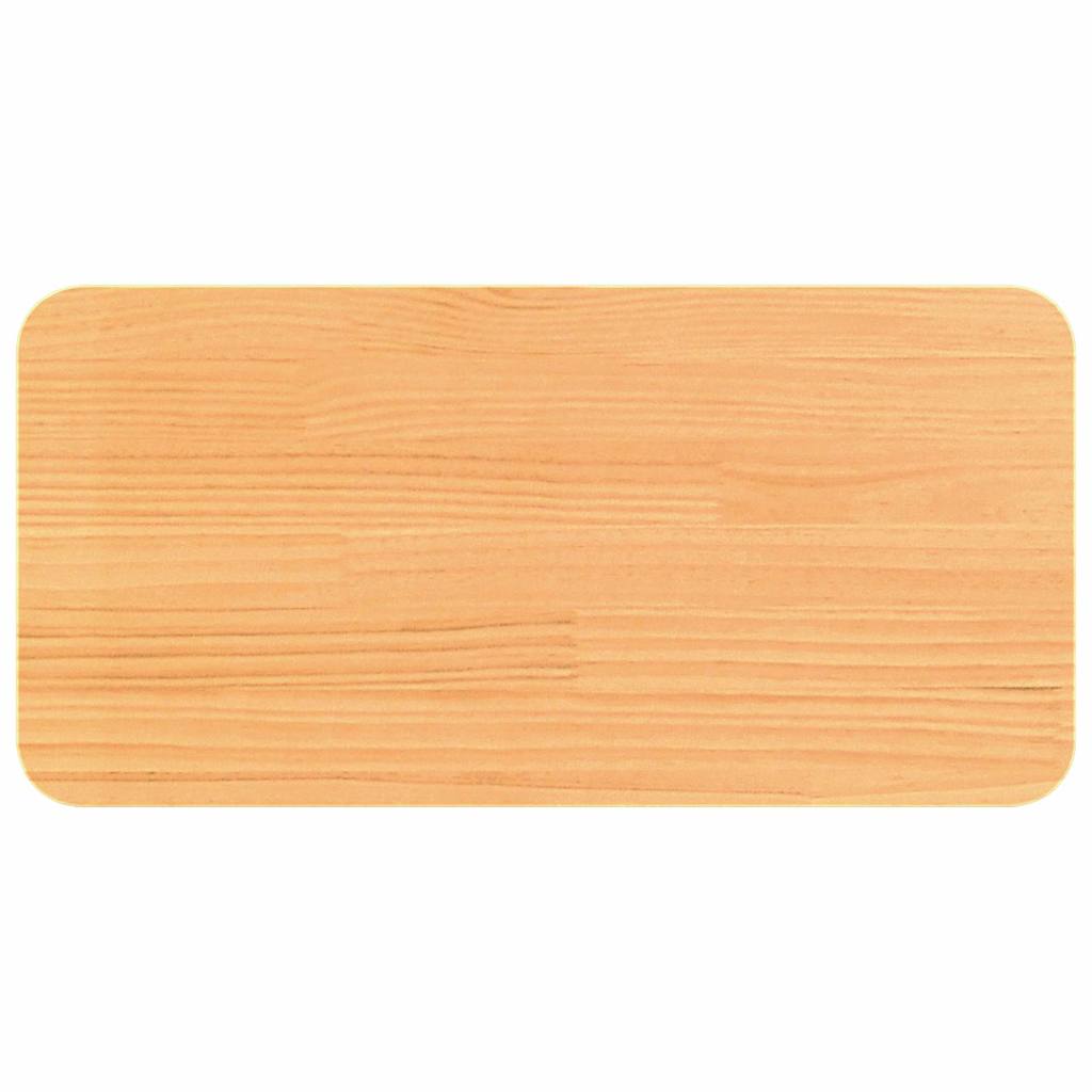 Sofabord Gyldenbrun 80 X 39.5 X 33.5 Cm Massivt Fyrretræ - Billede 9
