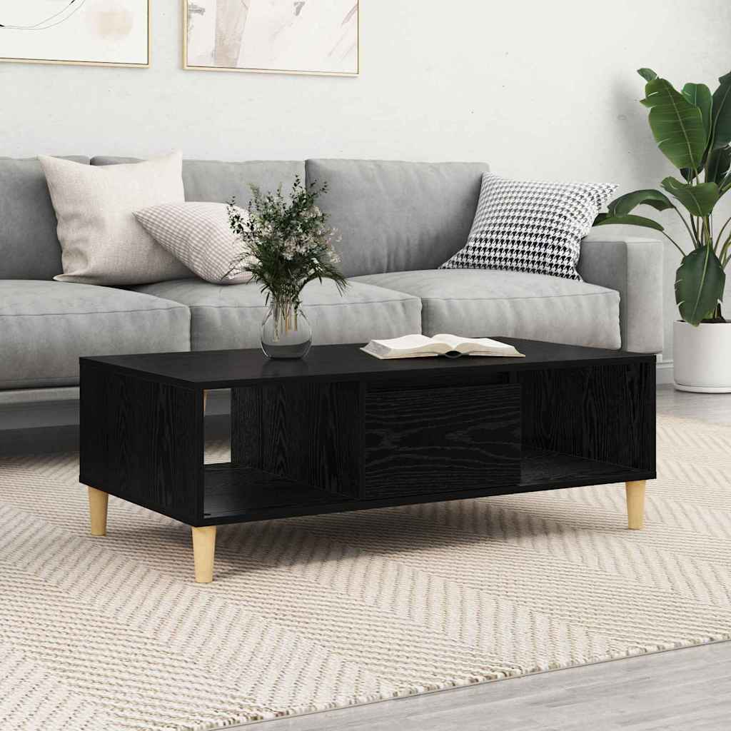Sofabord 102 X 55 X 35 Cm Konstrueret Træ