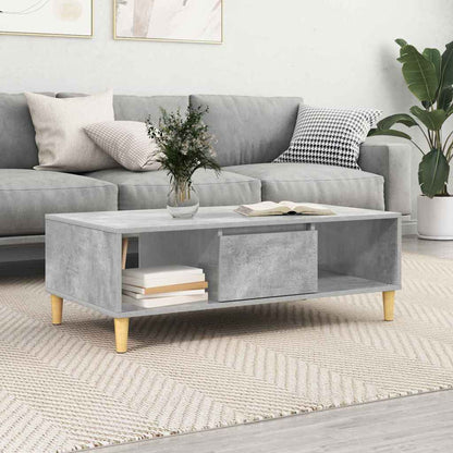 Sofabord 102 X 55 X 35 Cm Konstrueret Træ