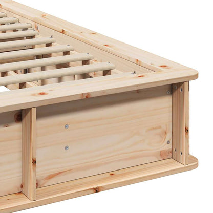 Sengestel Med Opbevaring Brun 180 X 200 Cm Træ - Billede 9