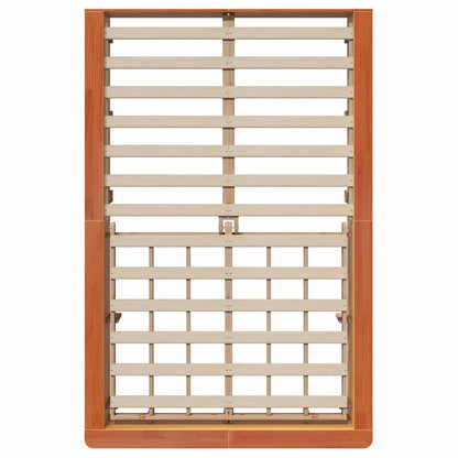 Sengestel Gyldenbrun 210 X 118 X 30 Cm Massiv Fyrretræ - Billede 8