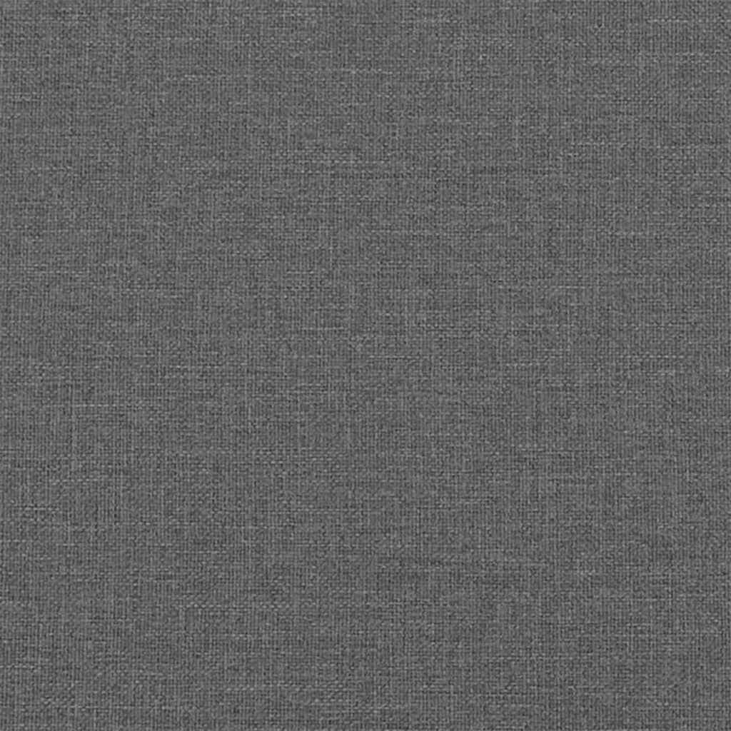 Sofa Sæt Mørkegrå Stof - Billede 8