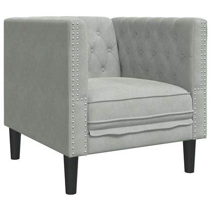 Stue Sofa 3 Dele 194 X 74,5 X 70,5 Cm Fløjl - Billede 6