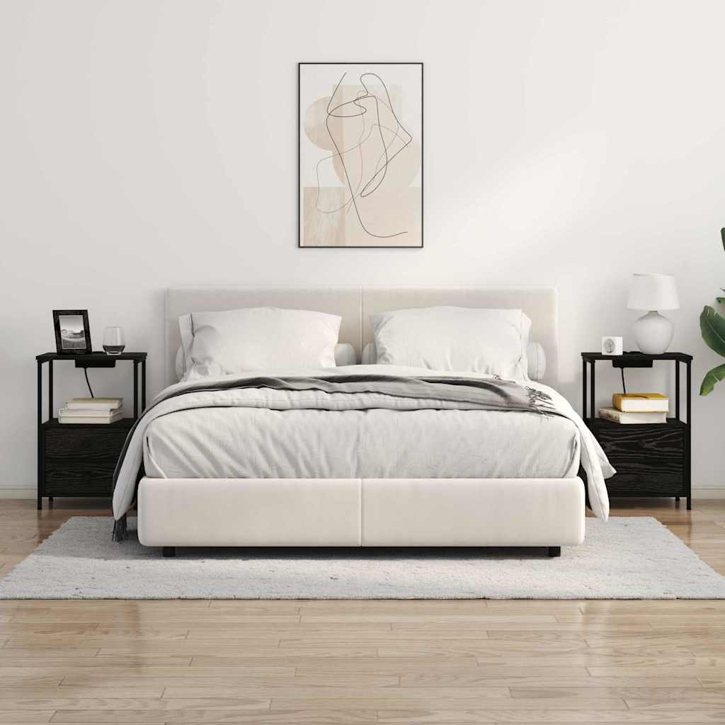 Natskab Med Skuffe 40 X 31 X 60 Cm Konstrueret Træ - Billede 4