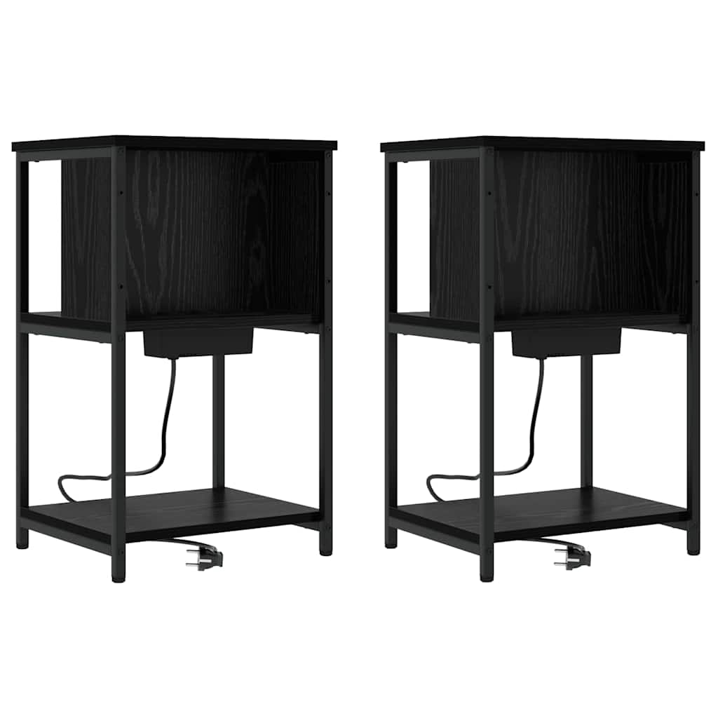 Natskab 38 X 31 X 61 Cm Konstrueret Træ - Billede 2