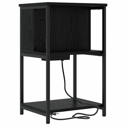 Natskab 38 X 31 X 61 Cm Konstrueret Træ - Billede 8
