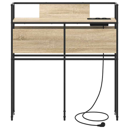 Opbevaringshovedgavl Sonoma-eg 90 Cm Konstrueret Træ - Billede 4
