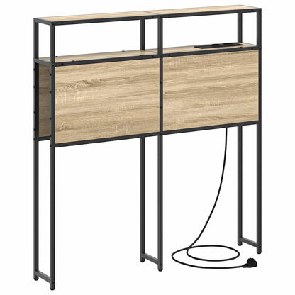 Opbevaringshovedgavl Sonoma-eg 90 Cm Konstrueret Træ - Billede 2