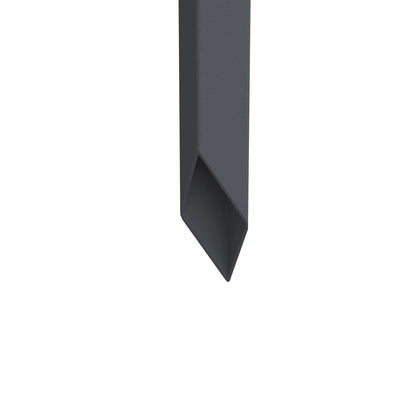 Have Privatliv Skærm Antracit 50 X 140 Cm Koldvalset Stål - Billede 11