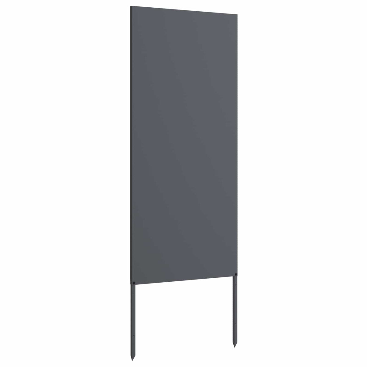 Have Privatliv Skærm Antracit 50 X 140 Cm Koldvalset Stål - Billede 5