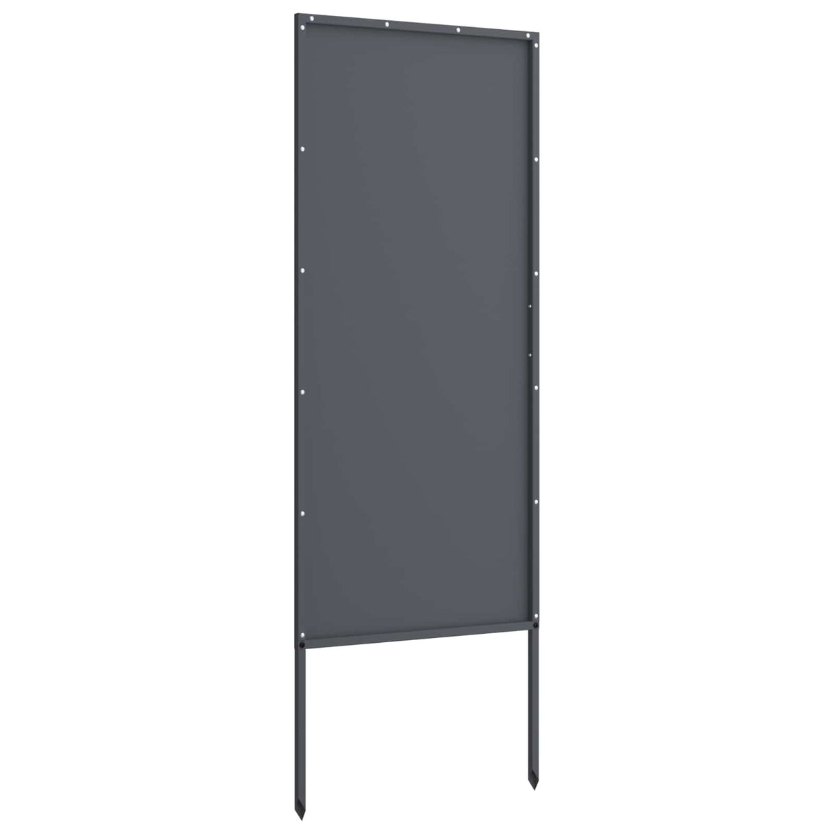 Have Privatliv Skærm Antracit 50 X 140 Cm Koldvalset Stål - Billede 7