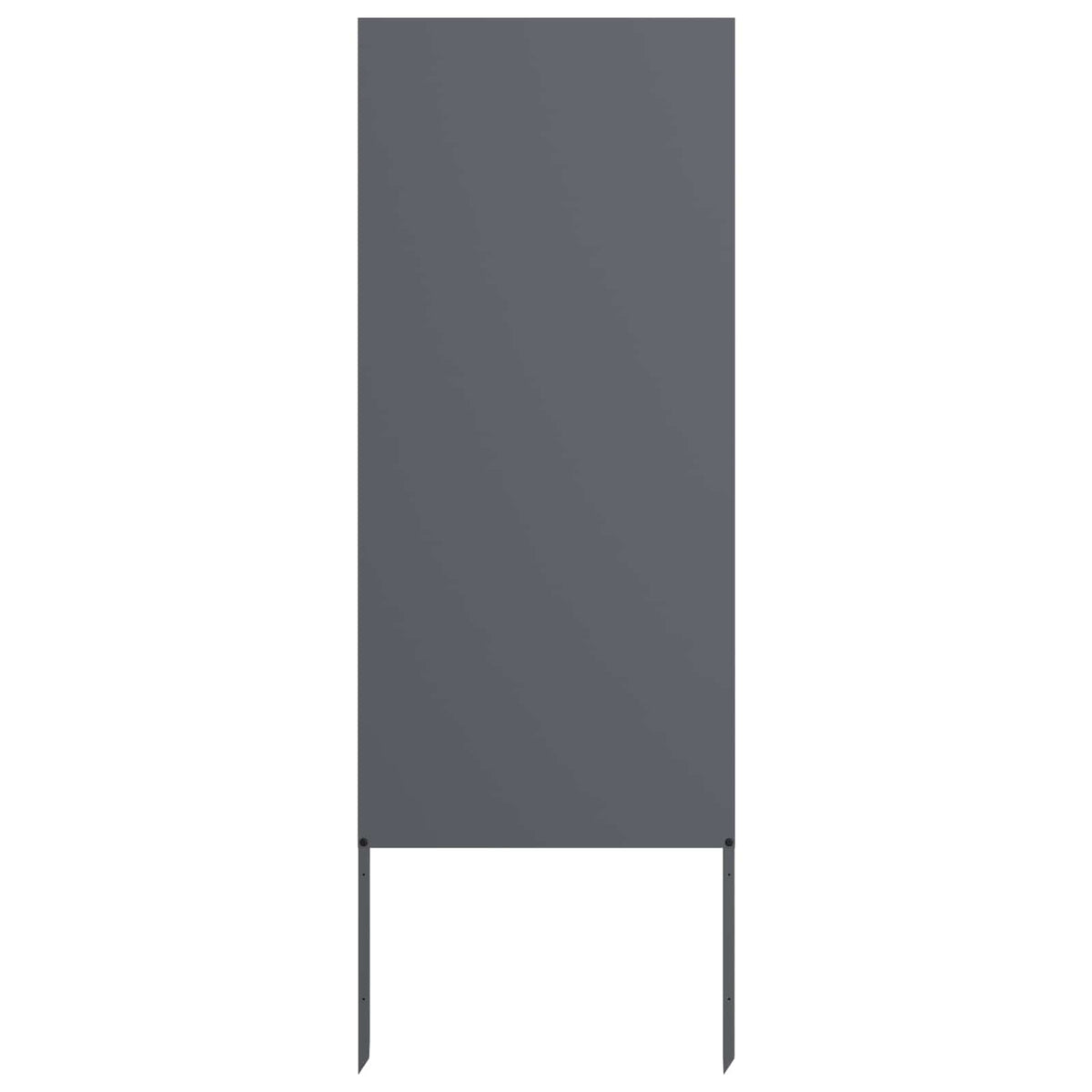 Have Privatliv Skærm Antracit 50 X 140 Cm Koldvalset Stål - Billede 2