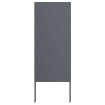 Have Privatliv Skærm Antracit 50 X 140 Cm Koldvalset Stål - Billede 2