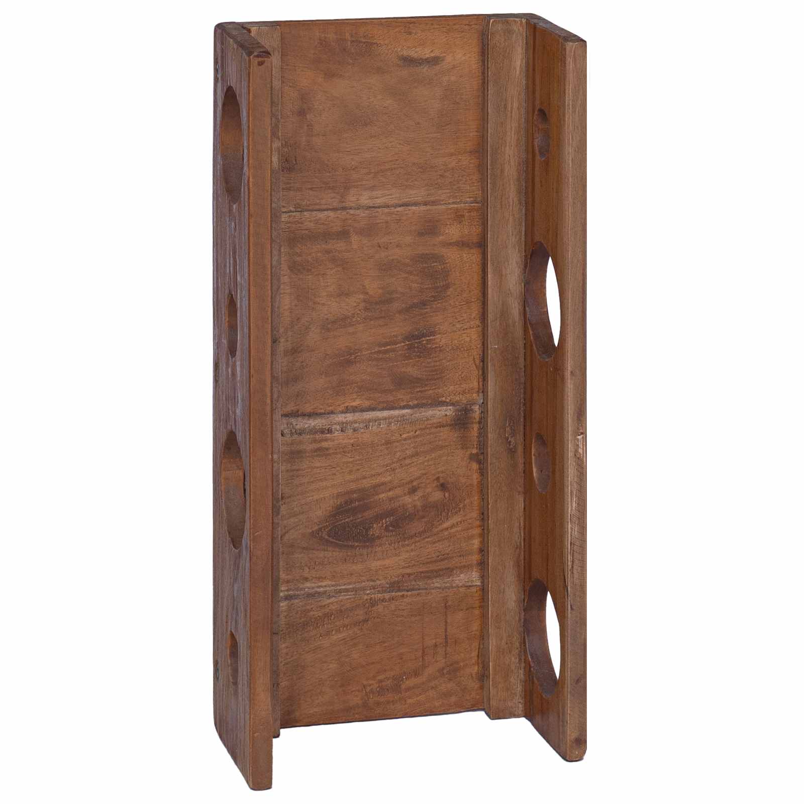 Hylde 24 X 13 X 54 Cm Massiv Mahogni - Billede 5