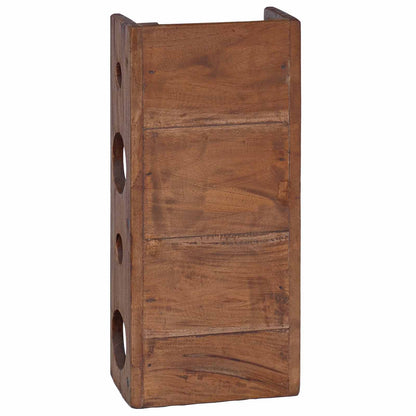 Hylde 24 X 13 X 54 Cm Massiv Mahogni - Billede 8
