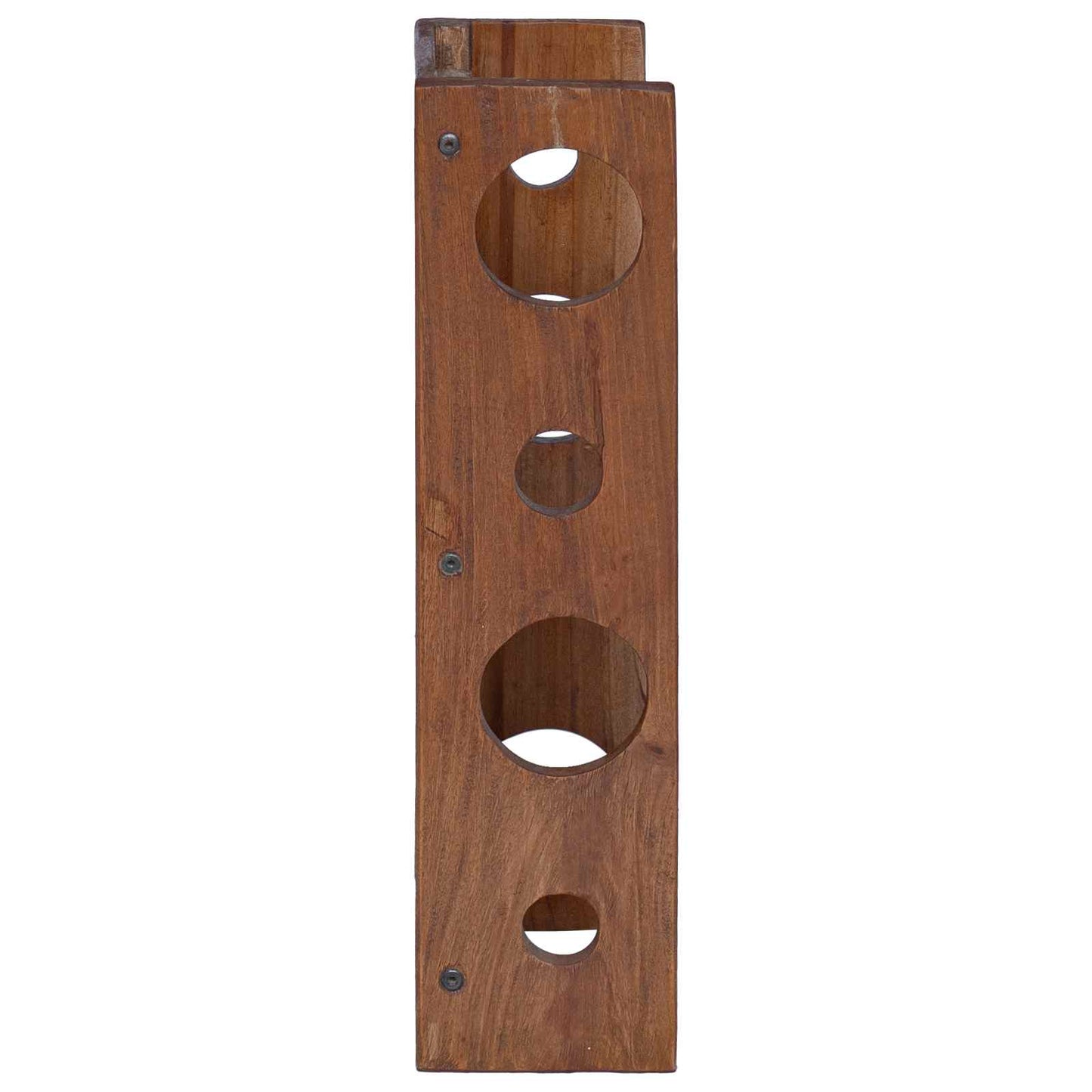 Hylde 24 X 13 X 54 Cm Massiv Mahogni - Billede 7