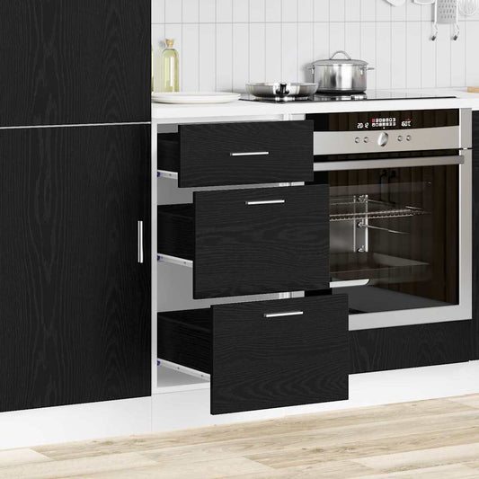 Køkken Base Kabinet Eg 40 X 46 X 81,5 Cm Konstrueret Træ - Hovedbillede