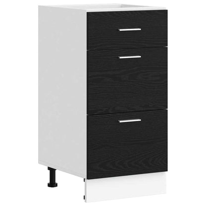 Køkken Base Kabinet Eg 40 X 46 X 81,5 Cm Konstrueret Træ - Billede 2