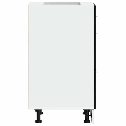 Køkken Base Kabinet Eg 40 X 46 X 81,5 Cm Konstrueret Træ - Billede 6