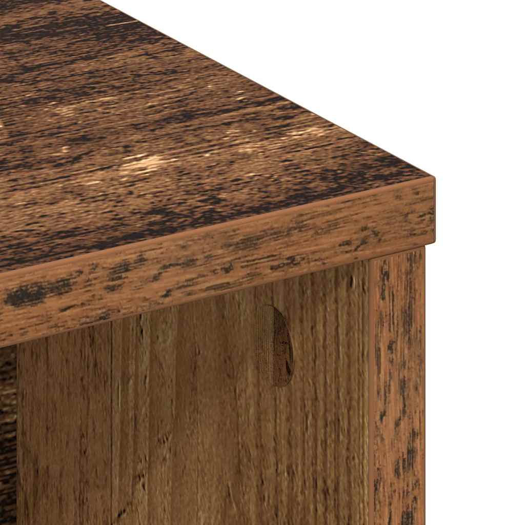 Hovedgærde Skab Gammelt Træ 220 X 19 X 101,5 Cm Konstrueret Træ - Billede 8