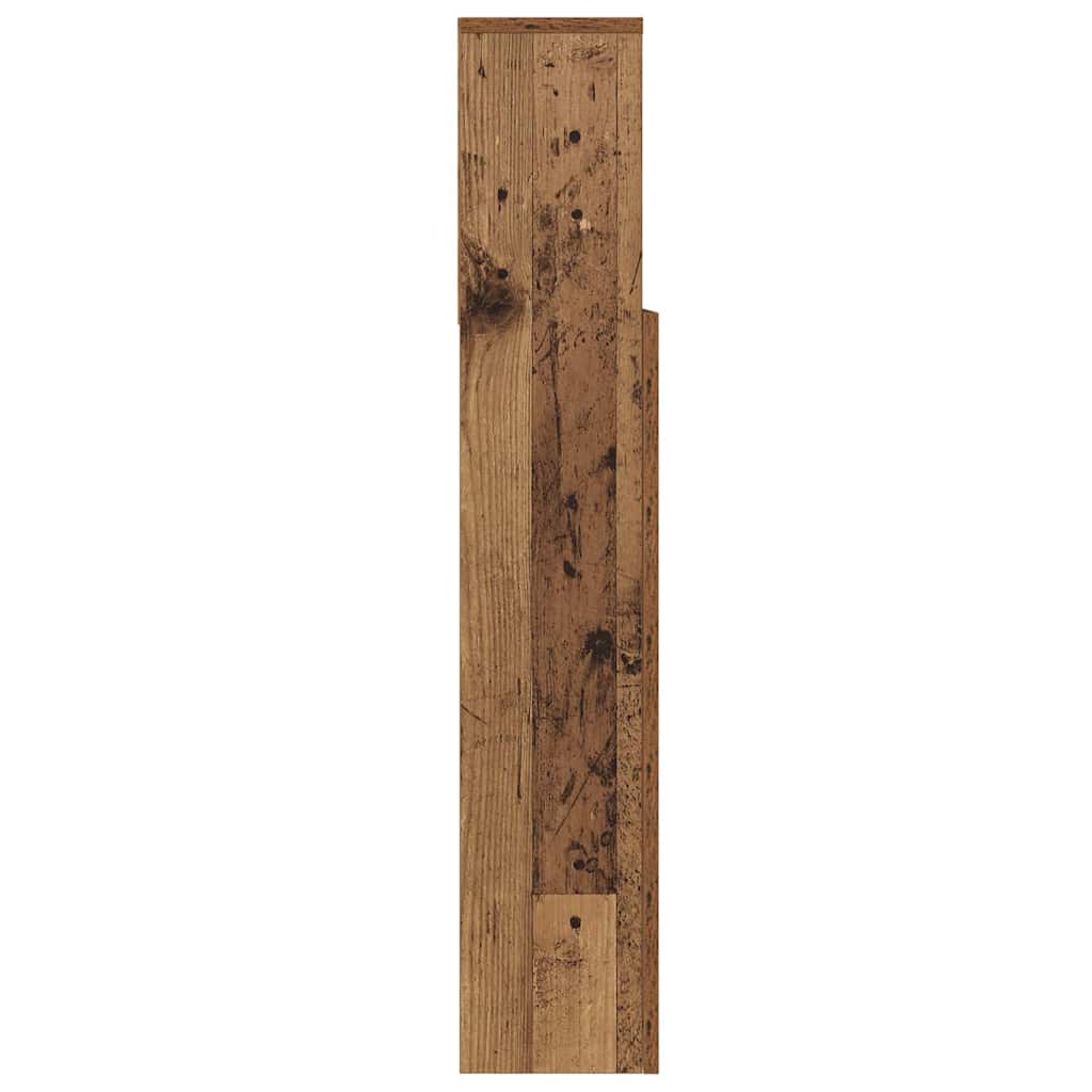 Hovedgærde Skab Gammelt Træ 220 X 19 X 101,5 Cm Konstrueret Træ - Billede 6