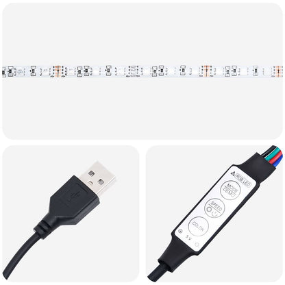 Hovedgærde Skab Med Led -strimmellys Artisan Eg Konstrueret Træ - Billede 9