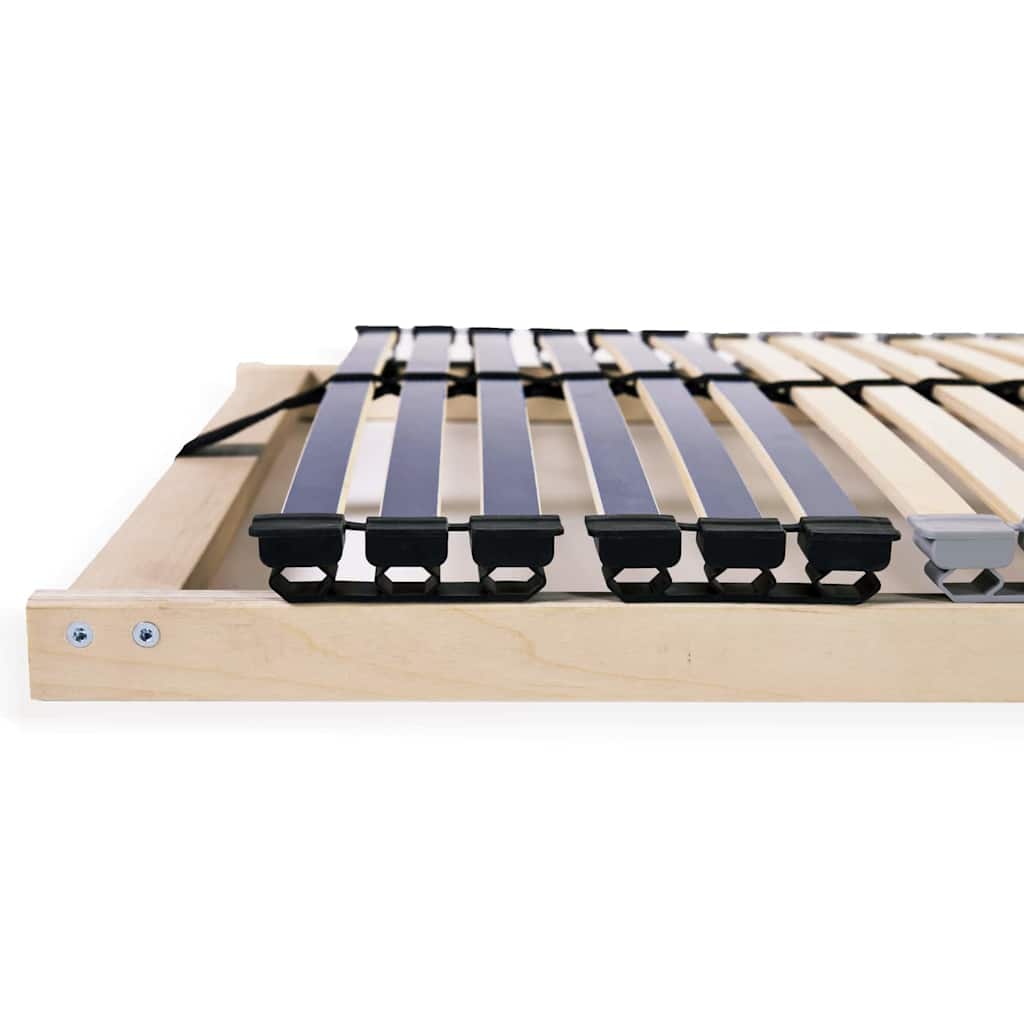 Lamelbund Brun 90 190 Cm Massivt Bøgetræ - Billede 5