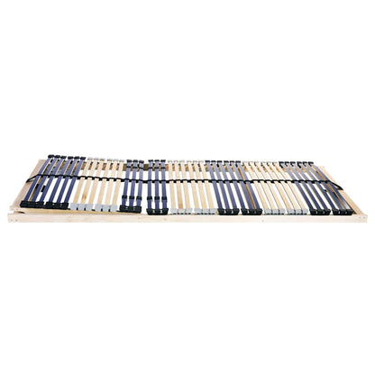 Lamelbund Brun 80 190 Cm Massivt Bøgetræ - Billede 2