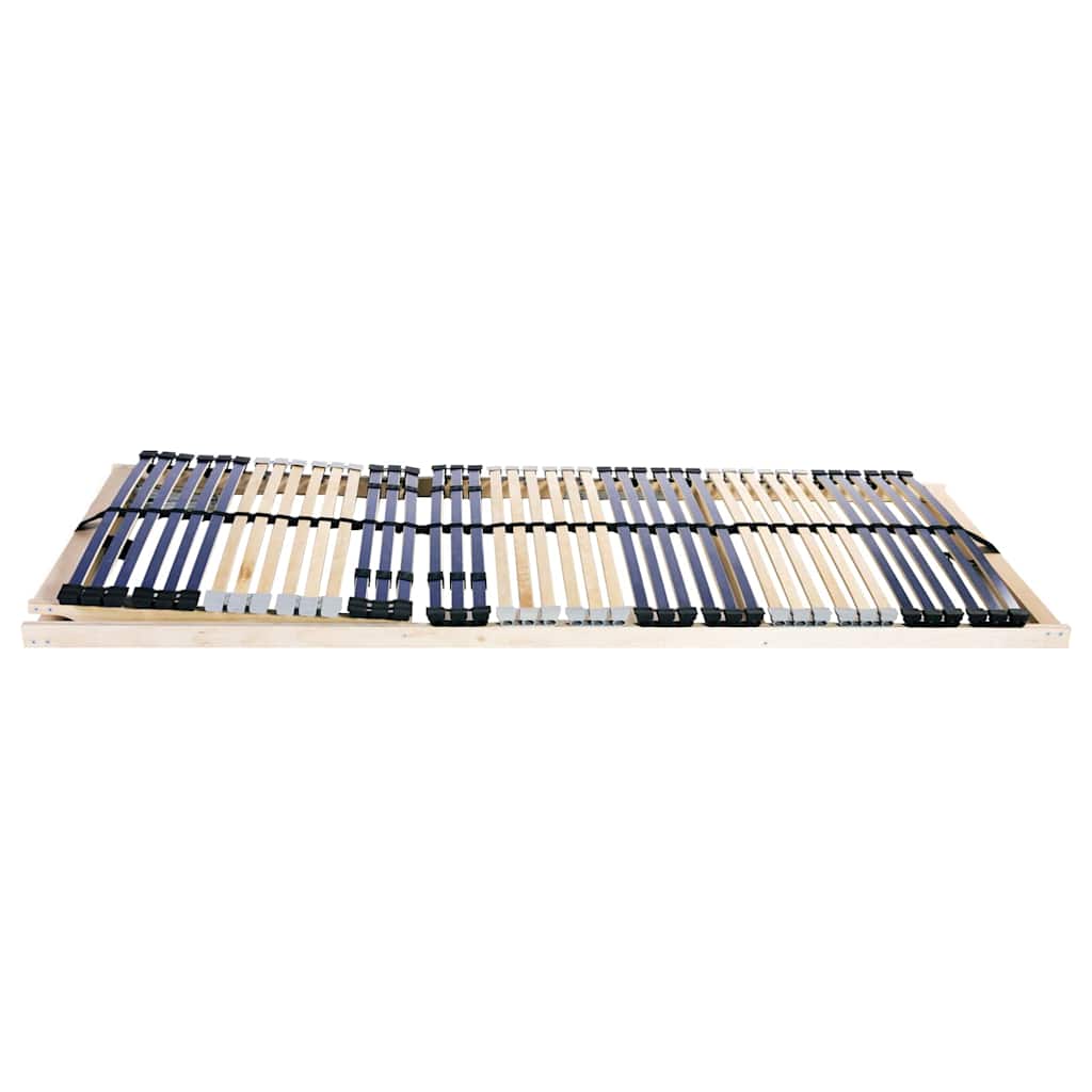 Lamelbund Brun 90 190 Cm Massivt Bøgetræ - Billede 2