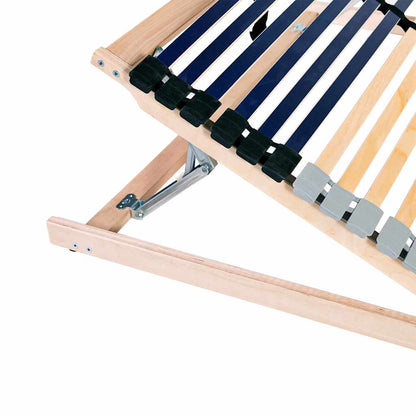 Lamelbund Brun 90 X 190 Cm Massivt Bøgetræ - Billede 3