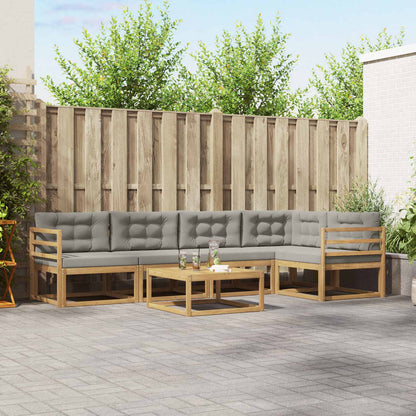 Udendørs Sofagruppe Med Pude 6 Dele - Variant 3386465