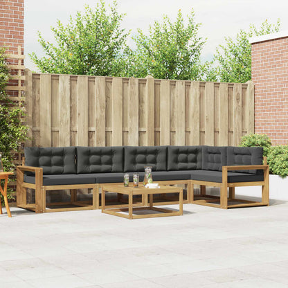 Udendørs Sofagruppe Med Pude 6 Dele - Variant 3386486