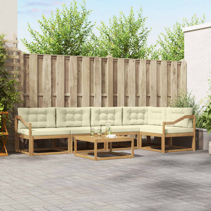 Udendørs Sofagruppe Med Pude 6 Dele - Variant 3386494