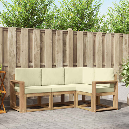 Udendørs Sofagruppe Med Pude 4 Dele - Variant 3387564