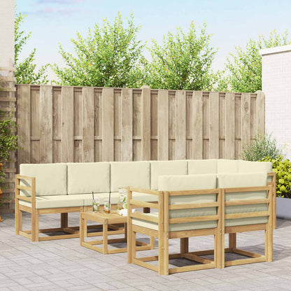 Udendørs Sofagruppe Med Pude 9 Dele - Variant 3387824