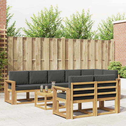 Udendørs Sofagruppe Med Pude 9 Dele - Variant 3387846