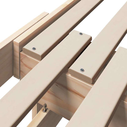 Udvidelig Sengestel Til Børn Other Brun 80 X 130 / 165 / 200 Cm - Billede 9