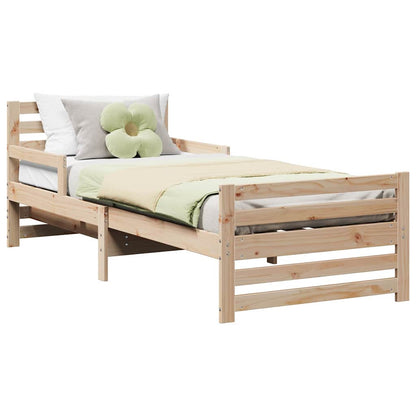 Udvidelig Sengestel Til Børn Other Brun 80 130 / 165 / 200 Cm - Billede 3
