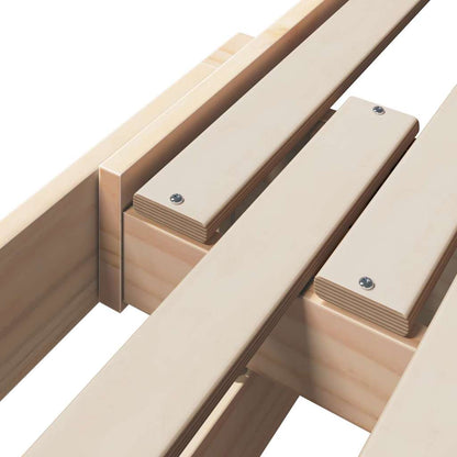 Udvidelig Sengestel Til Børn Other Brun 80 X 130 / 165 / 200 Cm - Billede 9