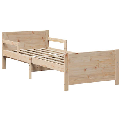 Udvidelig Sengestel Til Børn Other Brun 80 130 / 165 / 200 Cm - Billede 2