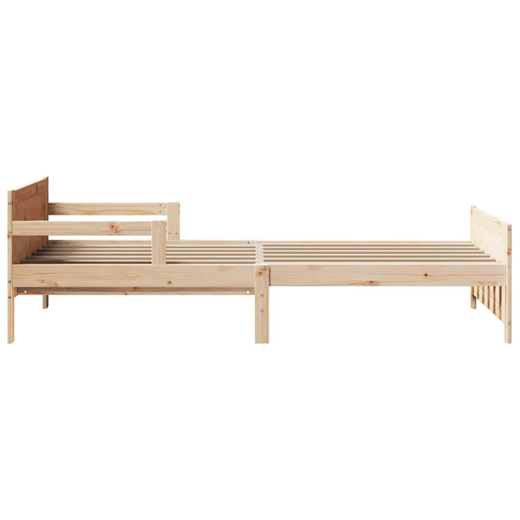 Udvidelig Sengestel Til Børn Other Brun 80 130 / 165 / 200 Cm - Billede 7