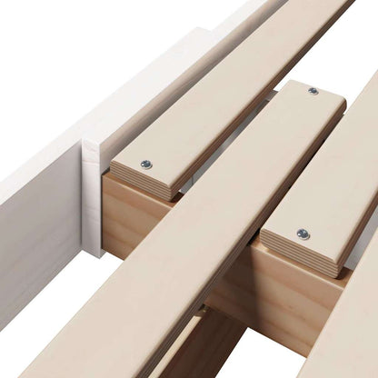 Udvidelig Sengestel Til Børn Other Hvid 80 X 130 / 165 / 200 Cm - Billede 9