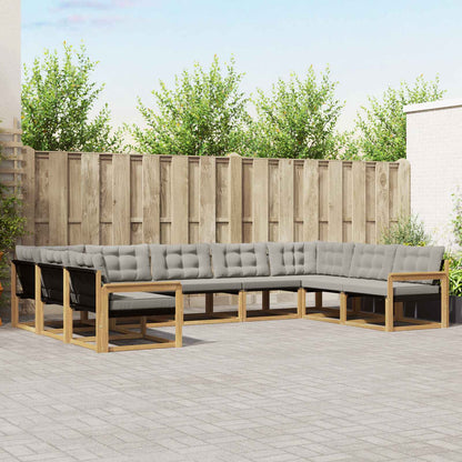 Udendørs Sofagruppe Med Pude 9 Dele - Variant 3389061
