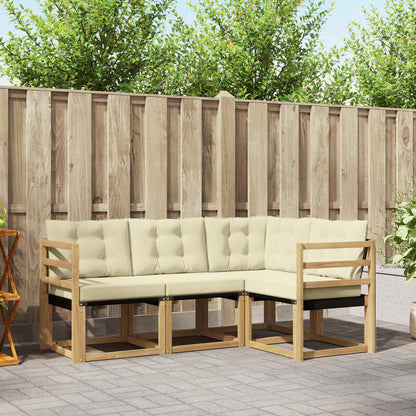 Udendørs Sofagruppe Med Pude 4 Dele - Variant 3389416