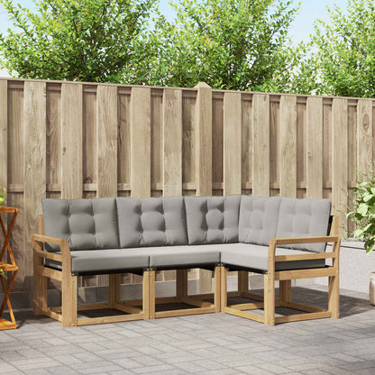 Udendørs Sofagruppe Med Pude 4 Dele - Variant 3389429