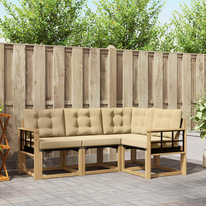 Udendørs Sofagruppe Med Pude 4 Dele - Variant 3389435