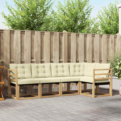 Udendørs Sofagruppe Med Pude 5 Dele - Variant 3389464