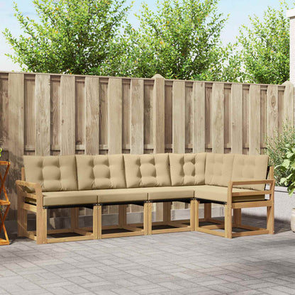 Udendørs Sofagruppe Med Pude 5 Dele - Variant 3389479